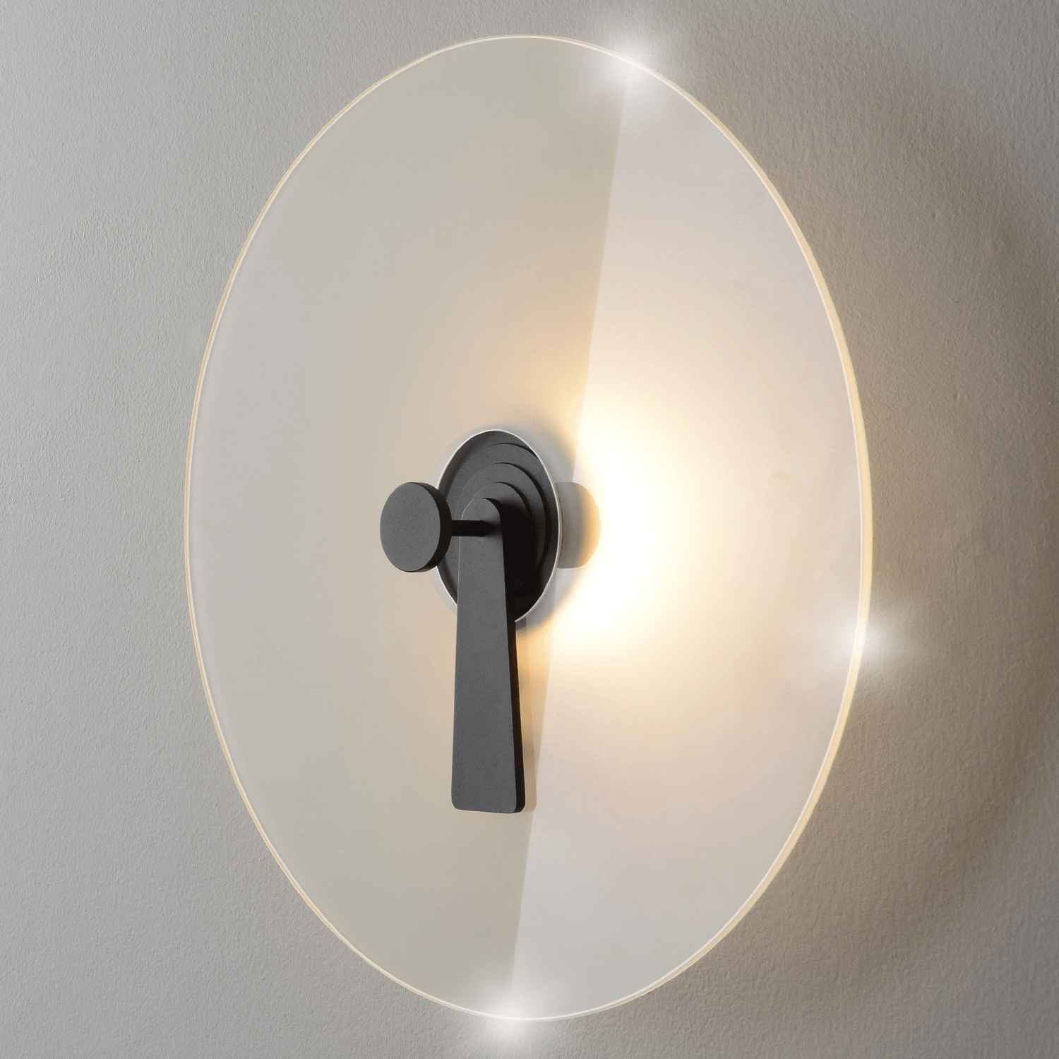 Бра crystal lux chiaroscuro ap6w led black